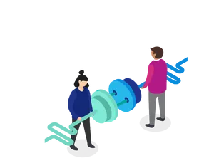 Connect Plug People Wallpaper