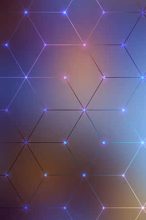 Connected 3d Cubes Wallpaper