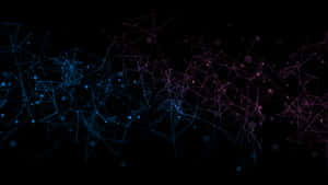 Connected Chain Of Polygon Shapes Wallpaper