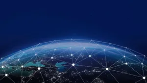 Connected Digitalization Of The World Wallpaper