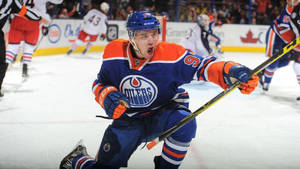 Connor Mcdavid Of Edmonton Oilers Wallpaper
