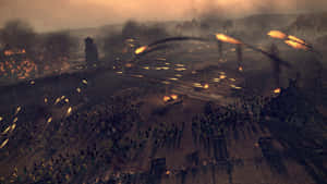 Conquer Your Enemies In The Attila Total War Video Game Wallpaper