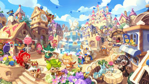 Cookie Run Kingdom City Center Wallpaper