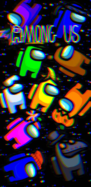 Cool Among Us Trippy Wallpaper