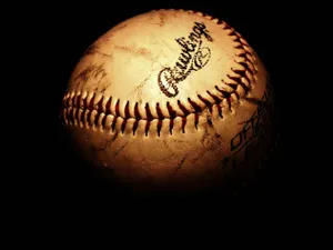 Cool Baseball Ball Old Rowlings Wallpaper