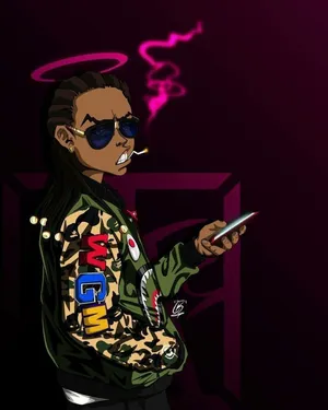 Cool Boondocks Bape Wallpaper