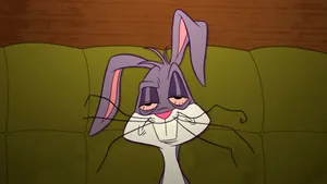 Cool Bugs Bunny Feeling Tired Wallpaper