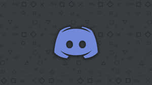 Cool Discord Blue Logo Icon Wallpaper