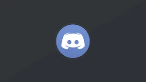 Cool Discord Logo In Black Wallpaper