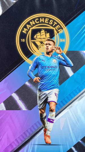 Cool Fanart For Phil Foden Wallpaper