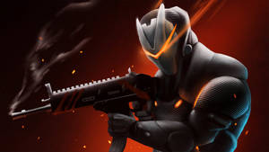 Cool Fortnite Omega Firing Wallpaper