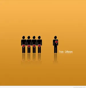 Cool Funny Think Different Meme Wallpaper