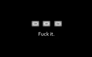 Cool Gaming Desktop Reboot Keys Wallpaper