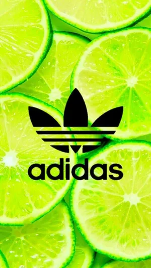 Cool Green Adidas Logo Wallpaper