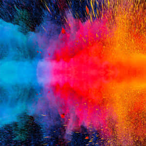 Cool Ipad Pro Color Burst Wallpaper