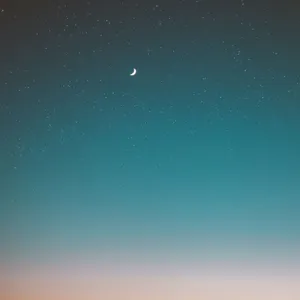 Cool Ipad Pro Minimalist Crescent Moon Wallpaper