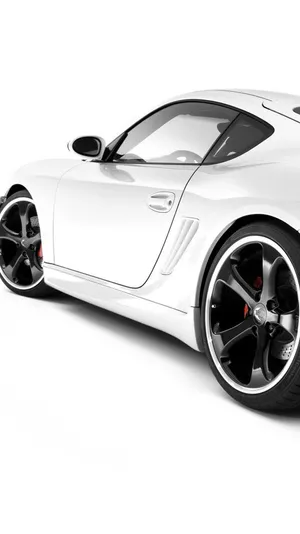 Cool Iphone White Car Wallpaper