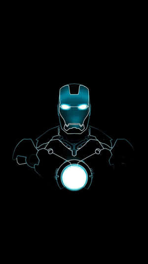 Cool Iron Man Arc Reactor Iphone Wallpaper