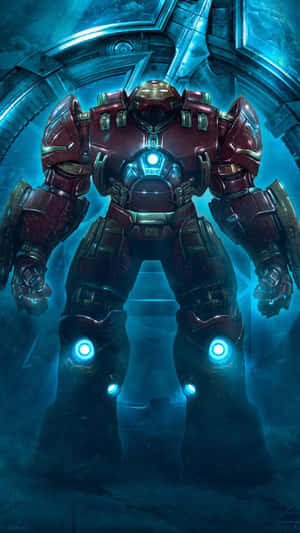Cool Iron Man Hulkbuster Iphone Wallpaper