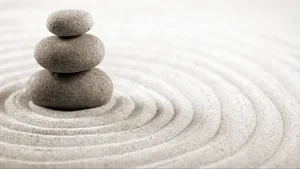 Cool Japanese Zen Stones Wallpaper