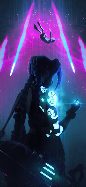 Cool Jinx League Of Legends Iphone Wallpaper