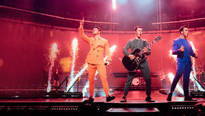 Cool Jonas Brothers Concert Wallpaper