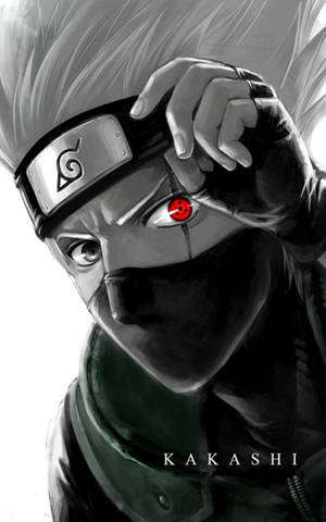 Cool Kakashi Red Eye Wallpaper