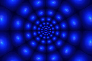 Cool Led Blue Design Wallpaper