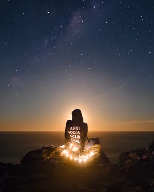 Cool Lights Anti Social Social Club Wallpaper