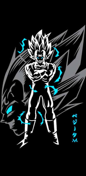 Cool Majin Vegeta Art Wallpaper