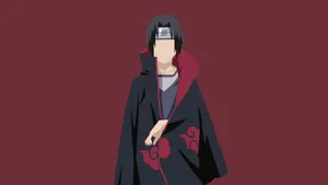 Cool Naruto Desktop Itachi Minimal Wallpaper