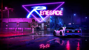 Cool Neon Jdm Aesthetic Wallpaper