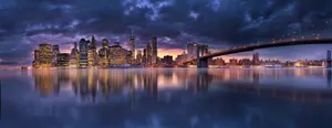 Cool New York City Lights Tablet Wallpaper