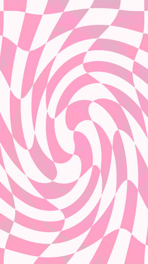 Cool Pink Pastel Minimalist Abstract Wallpaper