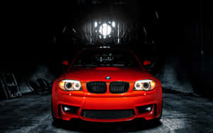 Cool Red Bmw 1 Wallpaper