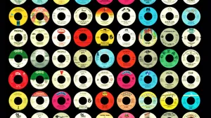 Cool Retro Disks Wallpaper