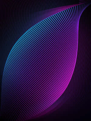 Cool Retro Geometric Wave Wallpaper