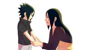 Cool Sasuke And His Mother Wallpaper