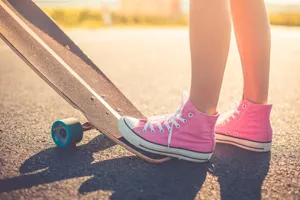 Cool Shoe Pink Wallpaper