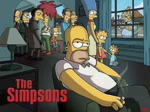 Cool Simpsons Poster Wallpaper