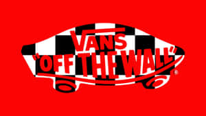 Cool Vans Logo On A Checkerboard Background Wallpaper
