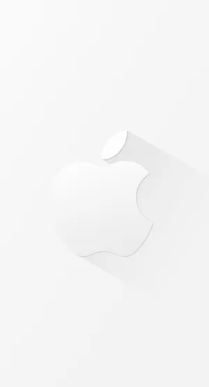 Cool White Apple Wallpaper