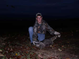 Coon Hunting Young Hunter Wallpaper