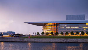 Copenhagen Opera House Wallpaper