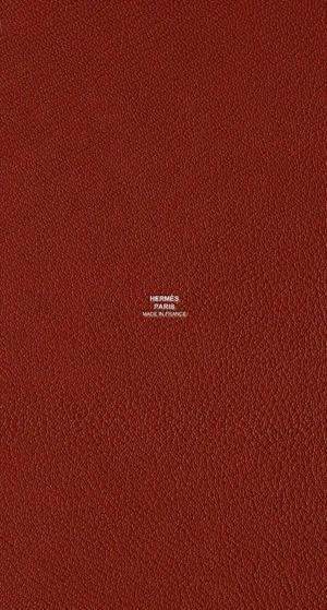 Copper Textured Hermes Leather Wallpaper