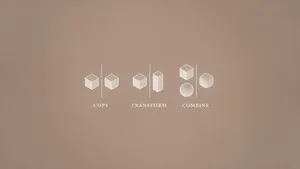 Copy Transform Combine Basic Brown Wallpaper
