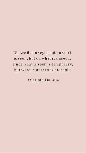 Corinthians In Bible Verse Aesthetic Wallpaper
