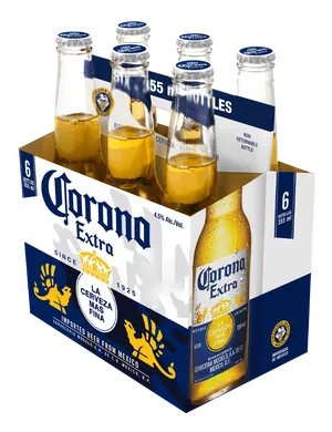 Corona Extra 6 Bottles Box Wallpaper