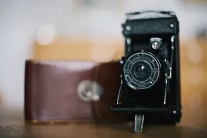 Coronet Vintage Camera Wallpaper