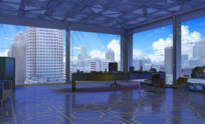 Corporate Office Interior Wallpaper